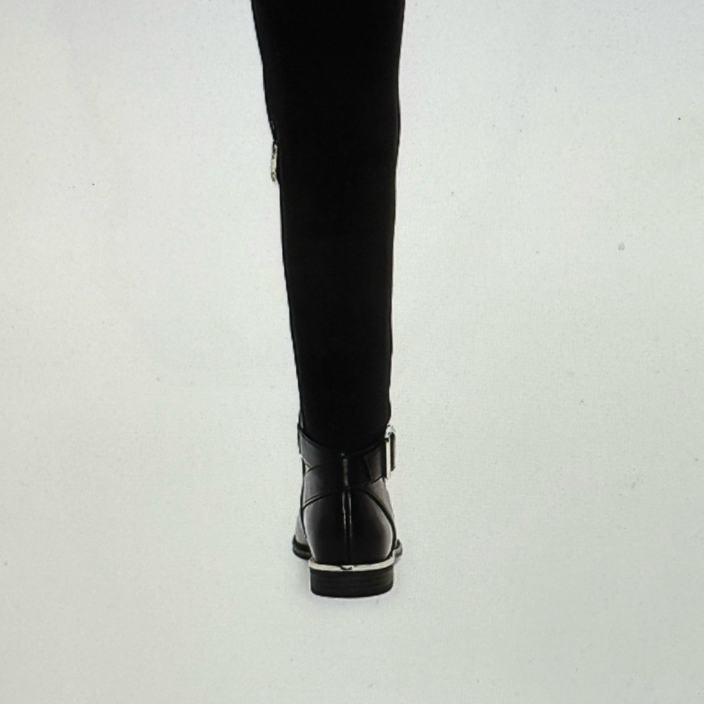 (NWT) LIZ CLAIBORNE Stacked Heel Over The Knee Boot Size 7.5 M - Picture 8 of 11